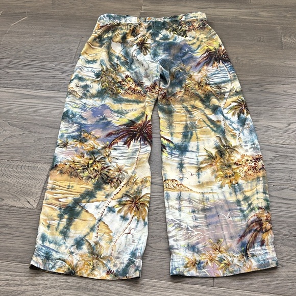 Lucky Beach | Vintage Tropical Hawaiian Hula Wear Paradise Pants Size Small - Picture 11 of 14